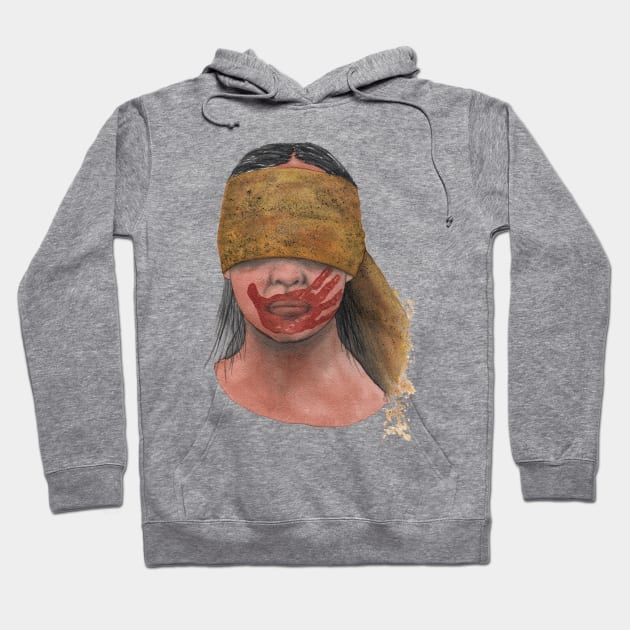 MMIW Watercolor Hoodie by Jarrodjvandenberg